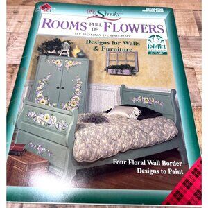 One Stroke Rooms Full Of Flowers Decorative Painting Book Donna Dewberry